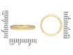 Yellow gold wedding band, circa 1929. Hatton Garden