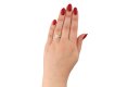 Edwardian old mine diamond flanked solitaire ring hatton garden