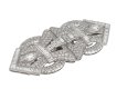 Art Deco diamond double clip brooch, circa 1920 hatton garden