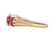 Burmese ruby five stone ring, circa 1880 hatton garden