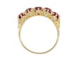 Burmese ruby five stone ring, circa 1880 hatton garden