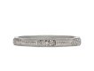 Platinum engraved wedding band, circa 1920 hatton garden
