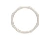 Platinum engraved wedding band, English, circa 1915. Hatton Garden