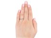 Platinum engraved wedding band, English, circa 1915. Hatton Garden