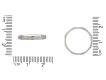 Engraved platinum wedding band, circa 1930 hatton garden