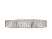 Engraved platinum wedding band, circa 1925. Hatton Garden