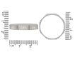 Engraved platinum wedding band, circa 1925. Hatton Garden