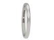 Vintage platinum wedding band, English, circa 1950. Hatton Garden