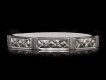 Platinum engraved wedding band, circa 1935. Hatton Garden