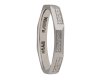Engraved platinum wedding band, circa 1930. Hatton Garden