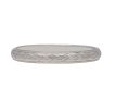 Engraved platinum wedding band, circa 1910. Hatton Garden