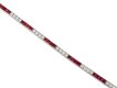 Ruby and diamond line bracelet American hatton garden