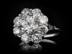 Edwardian coronet cluster ring, circa 1910 hatton garden