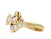 Vintage diamond cluster ring, French, circa 1970. Hatton Garden