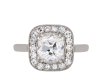 Old mine diamond coronet cluster ring, circa 1920. Hatton Garden