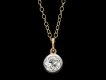 Old mine diamond pendant, circa 1900. Hatton Garden