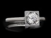 Art Deco Diamond Solitaire Ring, circa 1930. Hatton Garden