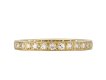 Diamond set eternity ring, circa 1945 hatton garden