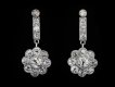 Edwardian diamond drop earrings hatton garden