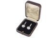 Edwardian diamond drop earrings, circa 1910.