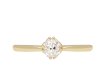 Victorian old mine diamond solitaire ring, circa 1900. Hatton Garden