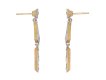 Diamond drop earrings, French, circa 1920 hatton garden