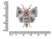 Victorian Gem Set Butterfly Brooch/Pendant hatton garden