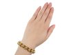 Cartier gold mousetrap link bracelet hatton garden