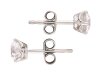 Old cut diamond stud earrings, circa 1930. Hatton Garden