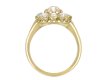 Victorian diamond coronet cluster ring circa 1890. hatton garden