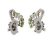 Vintage emerald and diamond earrings, circa 1950 hatton garden