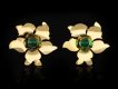 Victorian cabochon emerald earrings, circa 1900 hatton garden