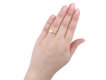 Alabaster & Wilson diamond three stone ring Hatton garden