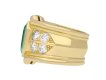 Colombian emerald and diamond ring, circa 1970. Hatton Garden