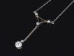 Edwardian diamond pendant, circa 1910 hatton garden
