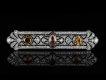 Art Deco fancy colour diamond brooch, circa 1930 hatton garden