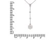 Edwardian diamond cluster pendant, circa 1915. Hatton Garden