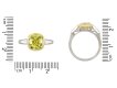 Fancy intense yellow diamond flanked solitaire ring hatton garden