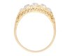 Victorian diamond five stone ring, circa 1900. Hatton Garden