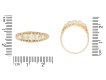 Victorian diamond five stone ring, circa 1900. Hatton Garden