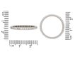 Art Deco diamond full eternity ring, circa 1930. Hatton Garden