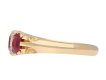 Ruby and diamond seven stone ring, English, 1911. Hatton Garden