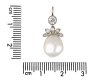 Natural pearl and diamond earrings, circa 1910 hatton garden