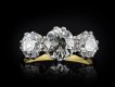 Edwardian diamond three stone ring, circa 1905 hatton garden