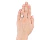 Old mine diamond cluster ring, circa 1915. Hatton Garden