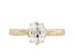 Old mine diamond solitaire ring, circa 1905 hatton garden