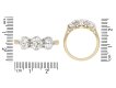 Edwardian diamond three stone ring, circa 1910. Hatton Garden