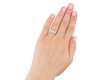 Edwardian diamond three stone ring, circa 1910. Hatton Garden