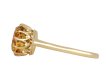 Orange Ceylon sapphire solitaire ring, circa 1905 hatton garden