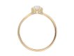 drop shape diamond solitaire ring, circa 1905. hatton garden.